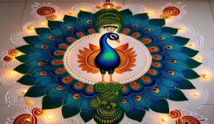 Simple Rangoli Designs for Home