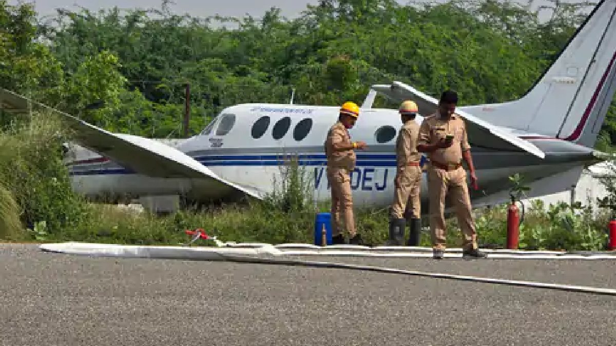 Private Jet Crash Farrukhabad