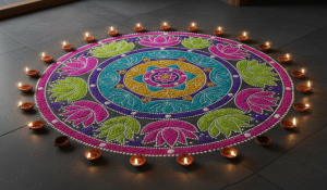 Rangoli Designs for School Competition