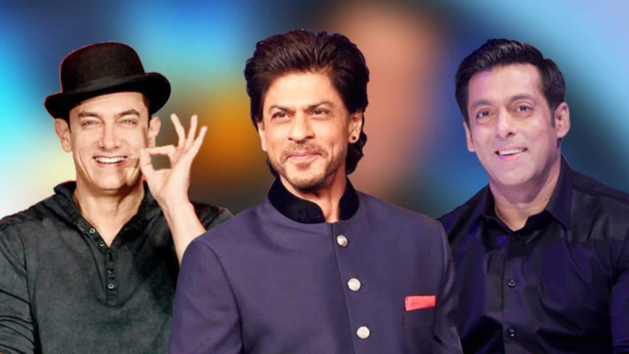Shah Rukh Salman Aamir together - Source : Social Media