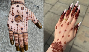 Simple Mehndi Designs For Karwa Chauth