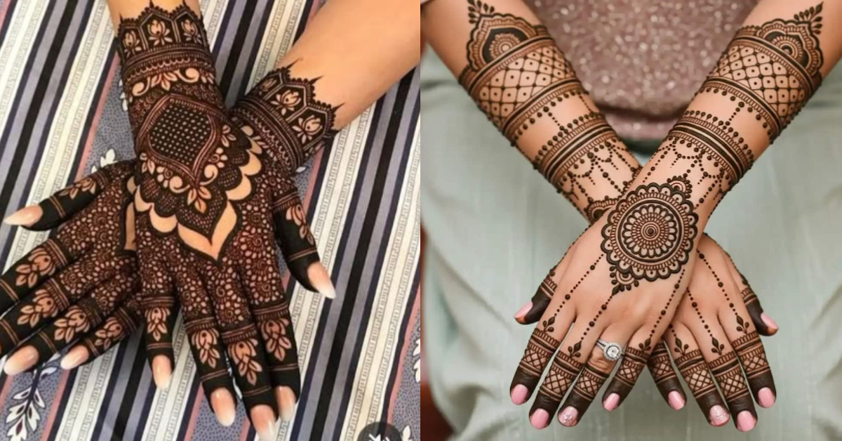 Beautiful Karwa Chauth Mehndi Design