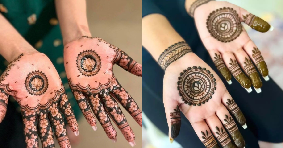 Beautiful Karwa Chauth Mehndi Design