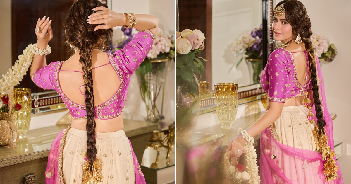 Karwa Chauth 2025 Trendy Hairstyle Idea ( Source: Social Media)