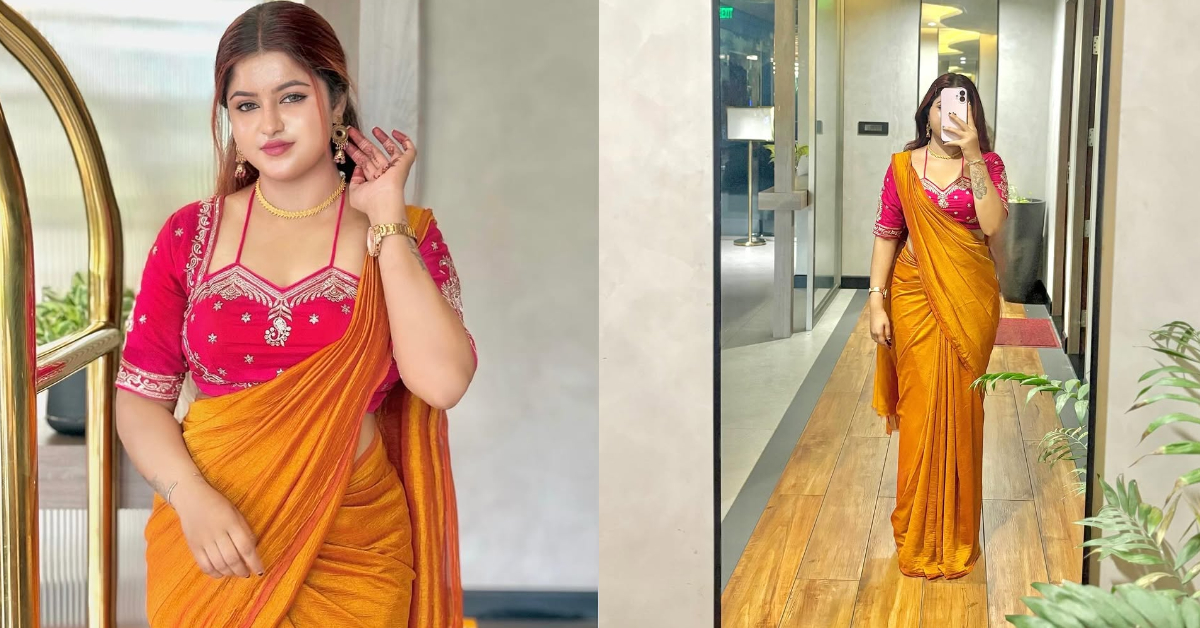 Diwali 2025 Trendy Blouse Design( Source: Social Media)