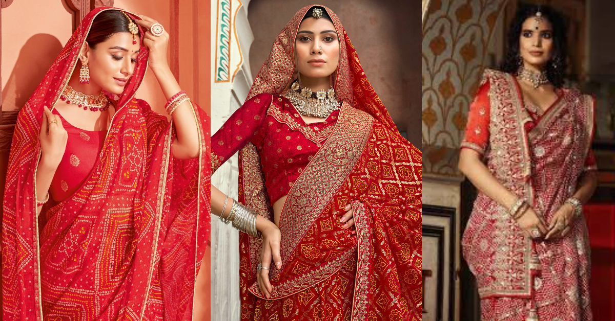 Chhath Puja 2025 Red Saree Looks( Source: Social Media)