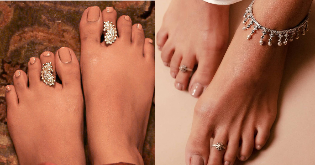 Chhath Puja 2025 Latest Toe Ring Designs( Source: Social Media)