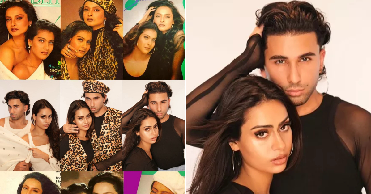 Nysa Recreates Kajol Look( Source: Social Media)