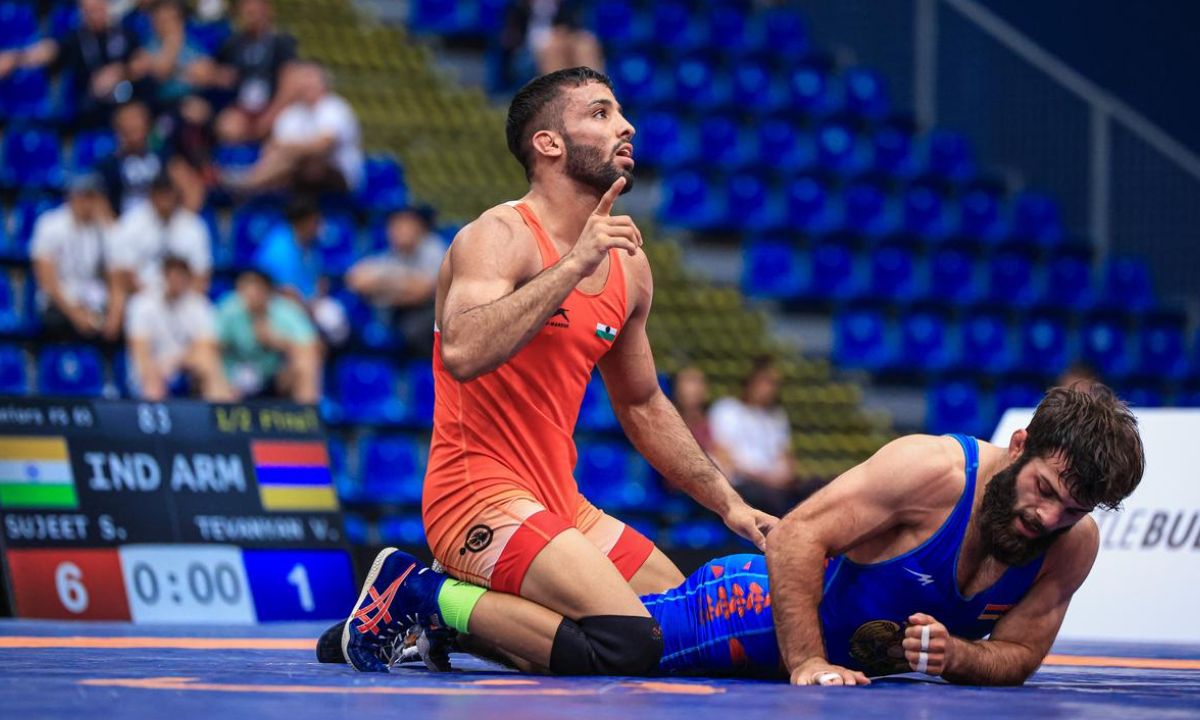 Sujeet Kalkal gold medal