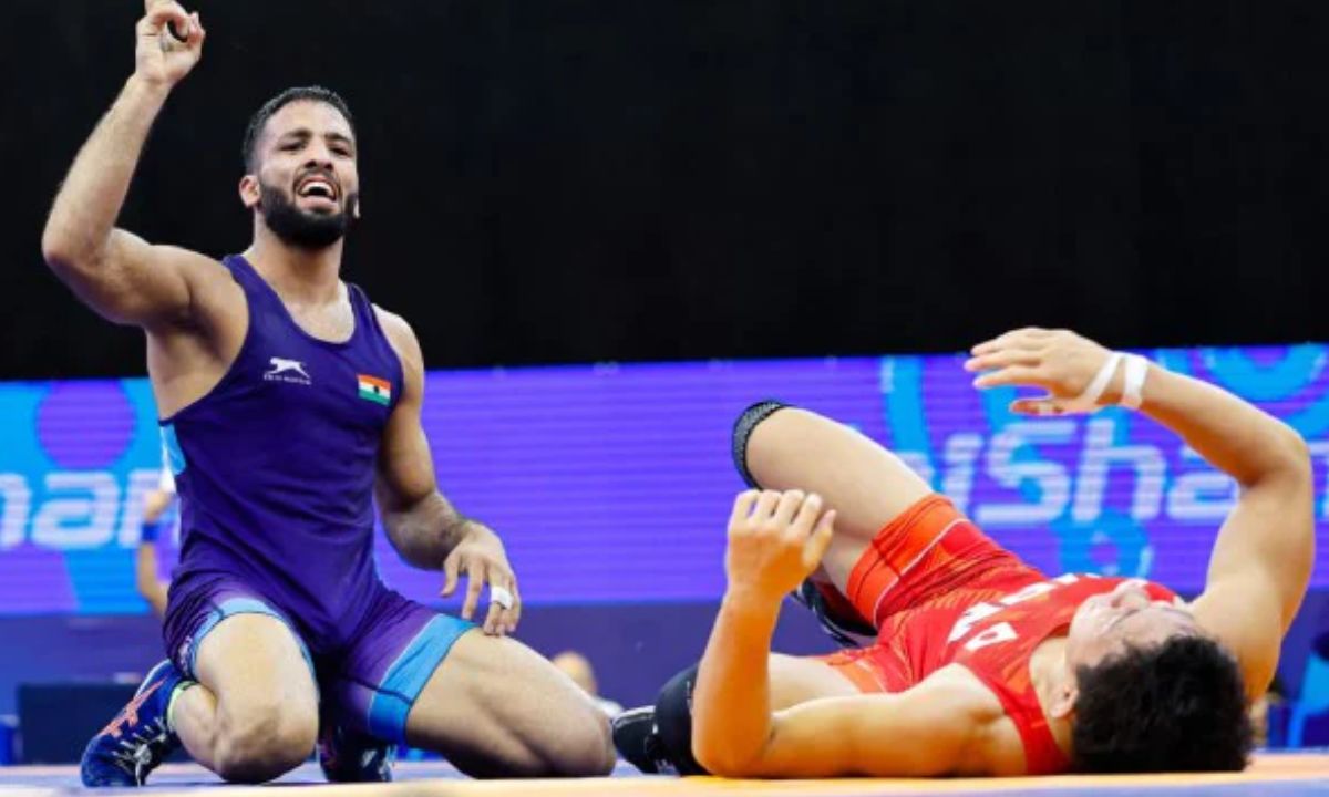 Sujeet Kalkal gold medal