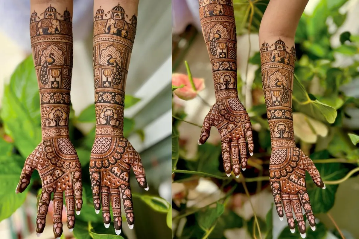 Mehndi Design For Tulsi Vivah( Source: Social Media)