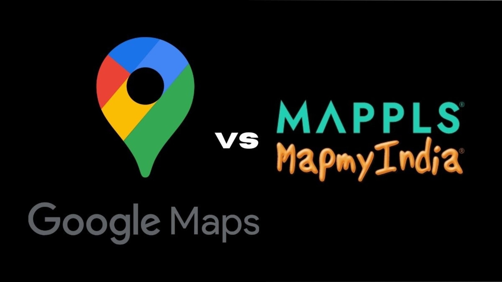 Google Maps vs Mappls