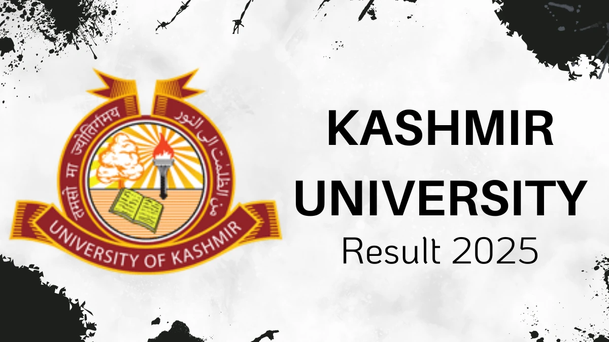 kashmir University Result 2025 Out