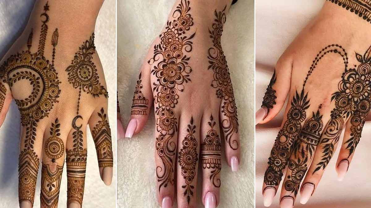 Mehndi Design For Tulsi Vivah