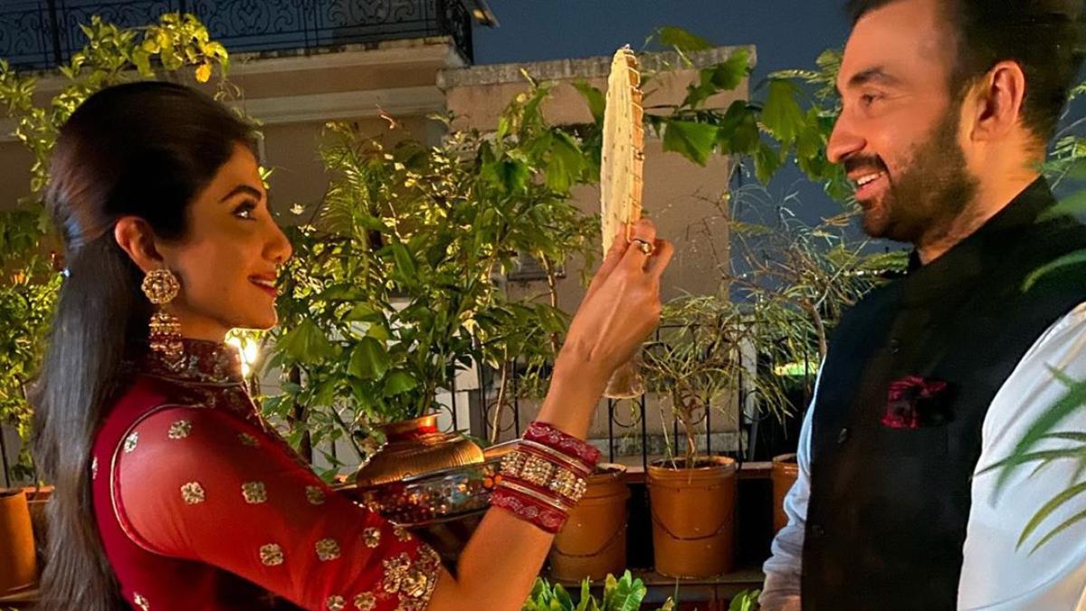 Shilpa Shetty raj kundra karwa chauth 2025 