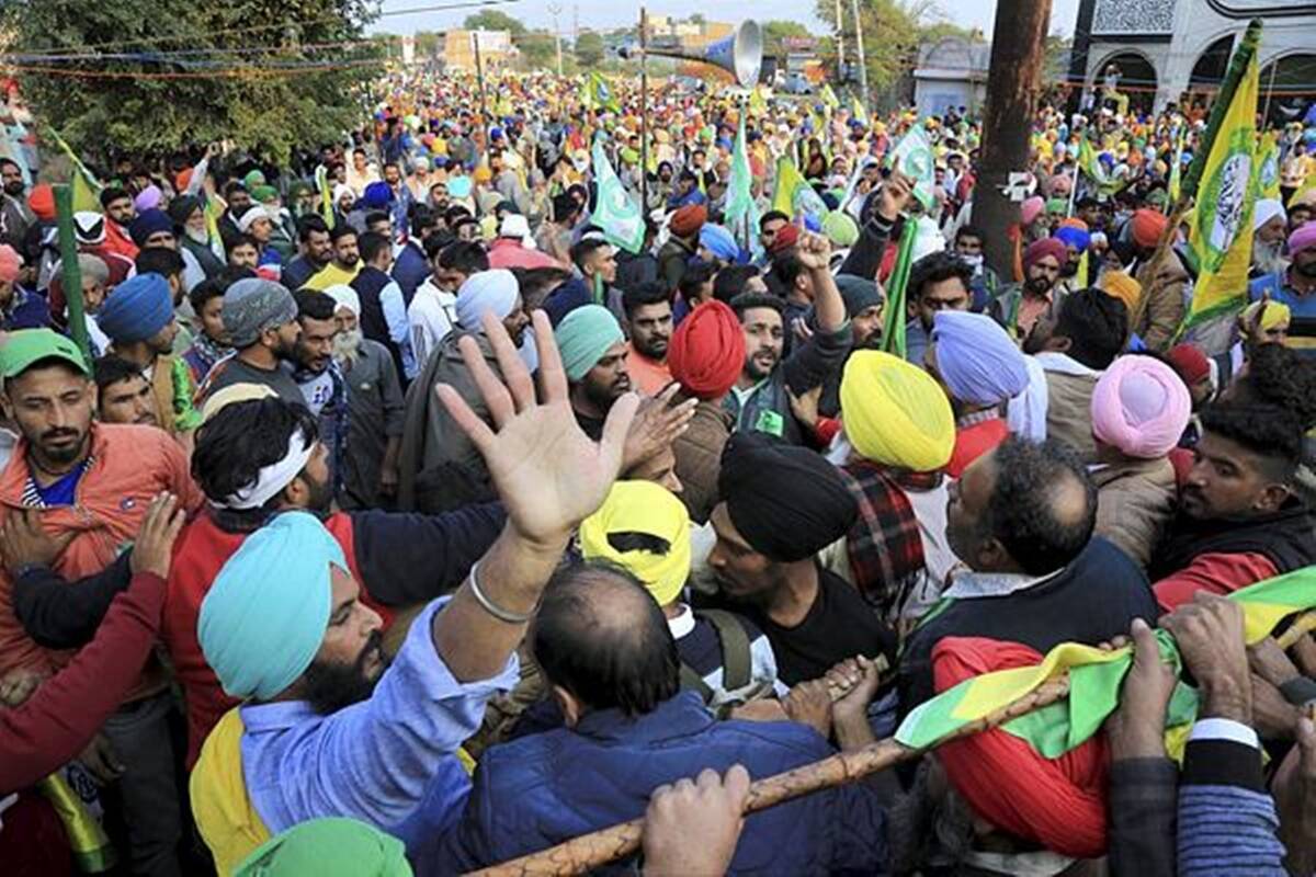 Shambhu Border Farmers (credit S-M )