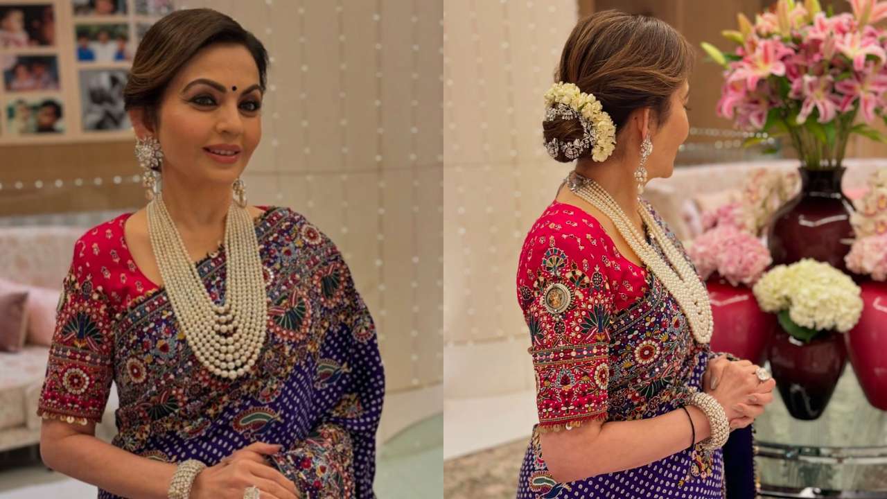 Nita Ambani Saree Collection( Source: Social Media)