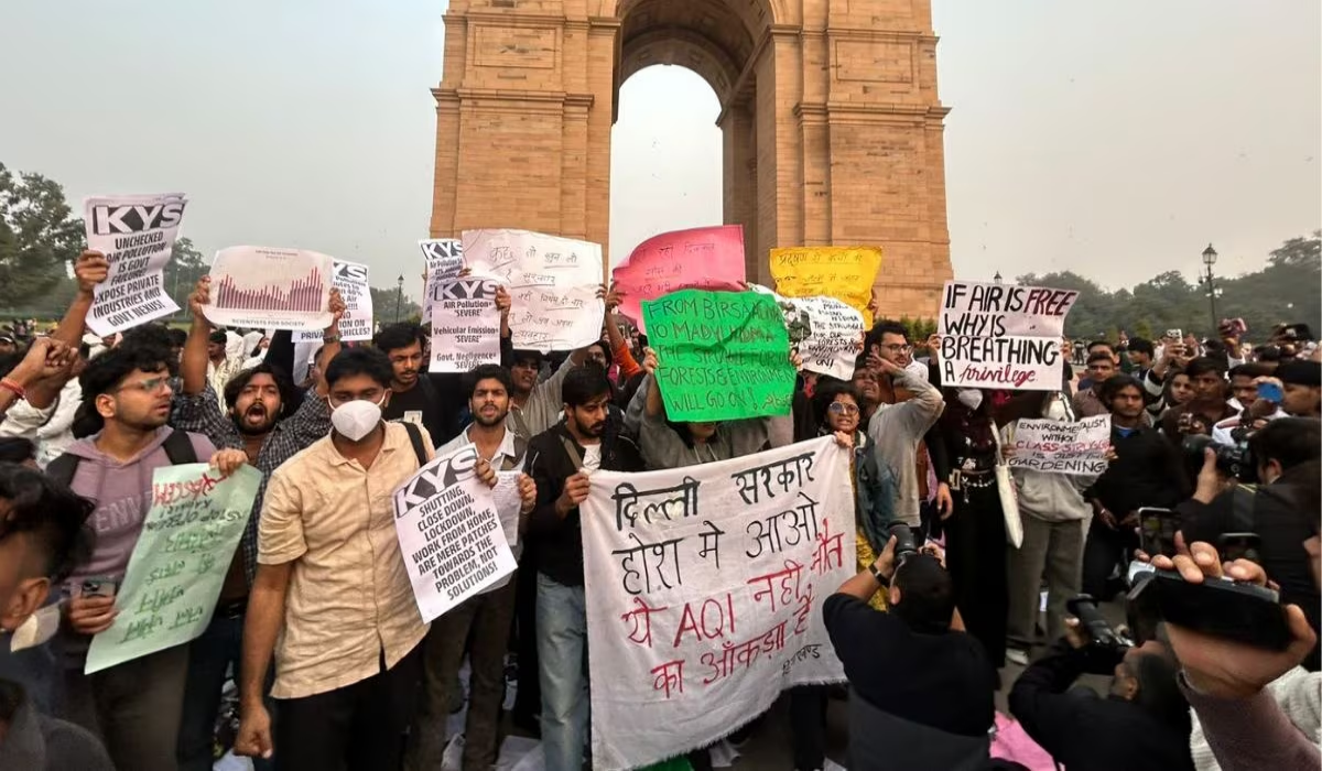 Delhi Pollution Protest