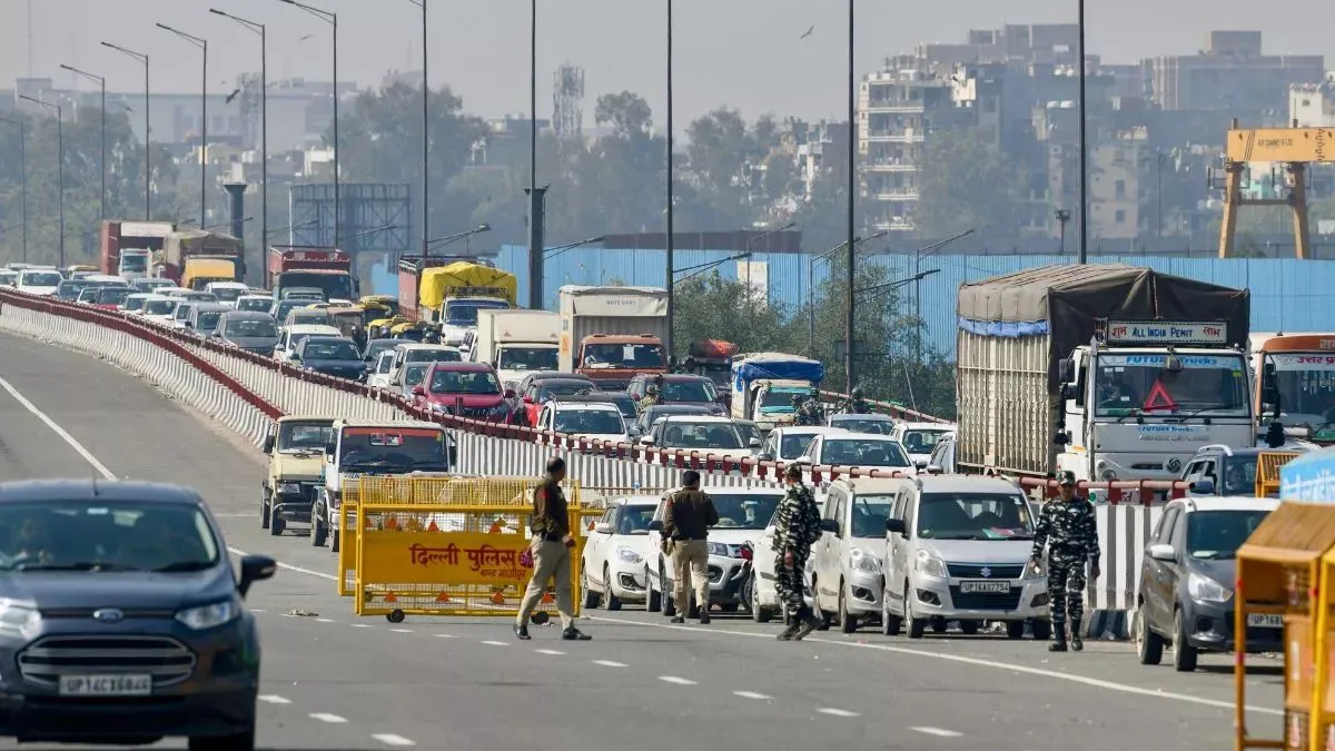 Delhi traffic diversions