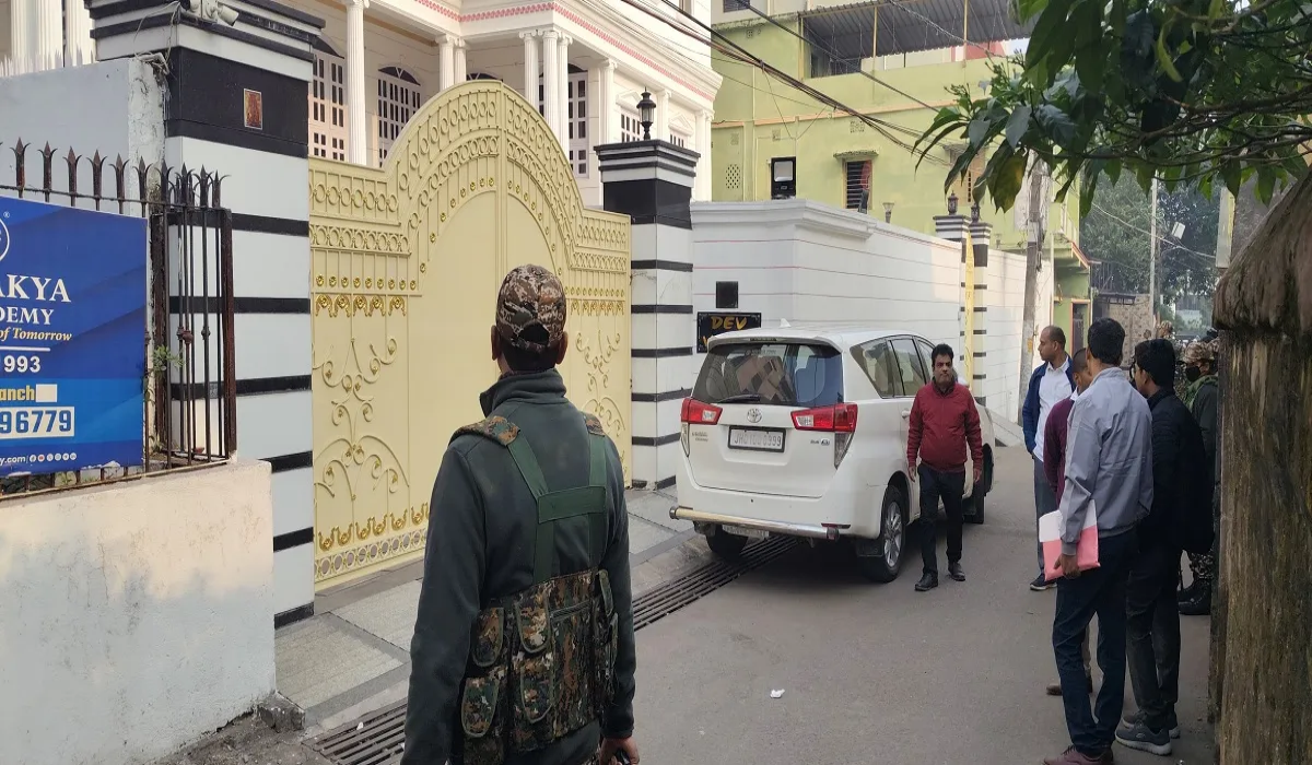 ED Raid Jharkhand Bengal