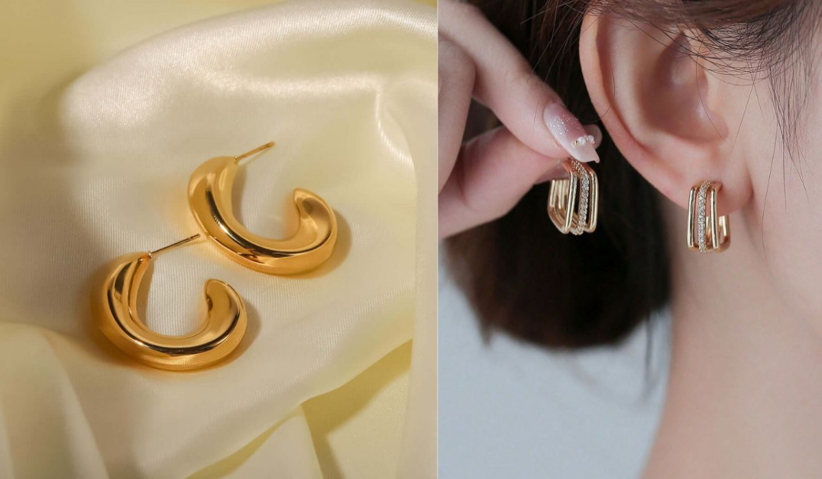Gold Earring Designs 2025