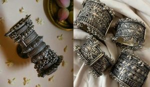 Modern Silver Bangles Design