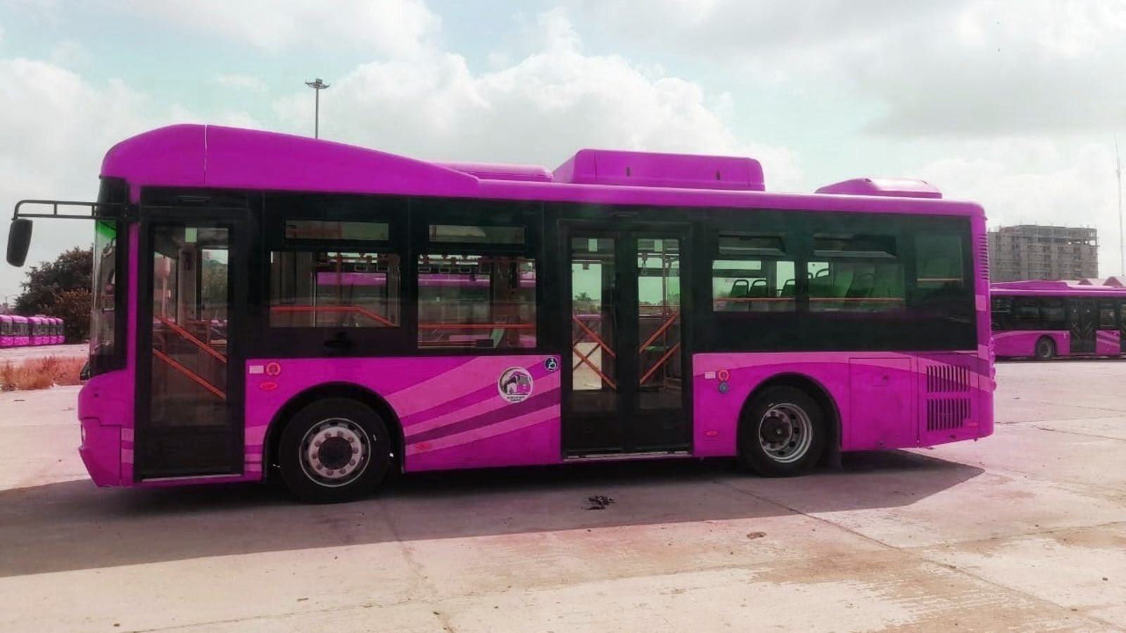 Gujarat Pink Bus Service (CREDIT-SM)