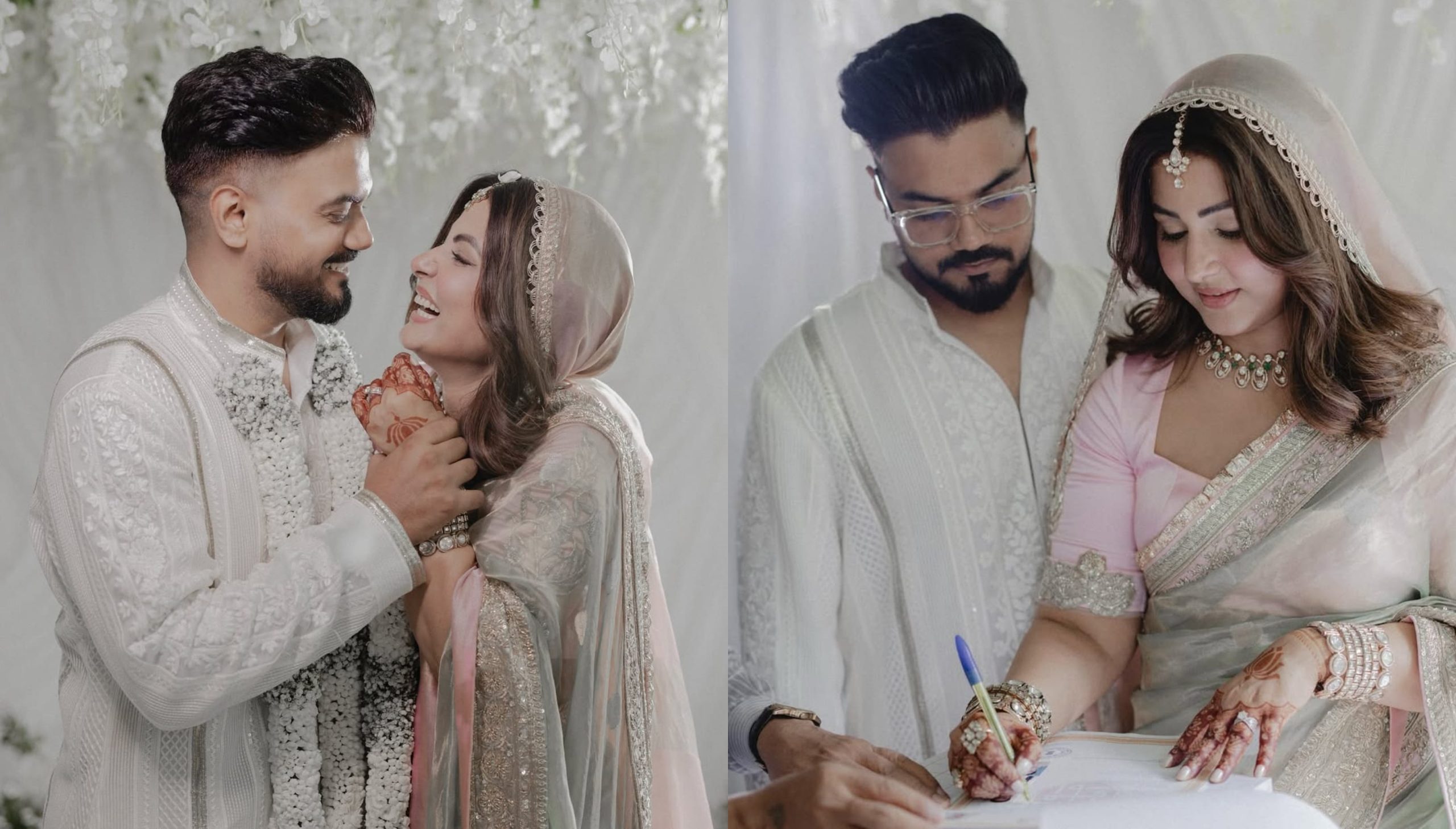 Hina Khan Rocky Jaiswal Love Story- Source: Social Media