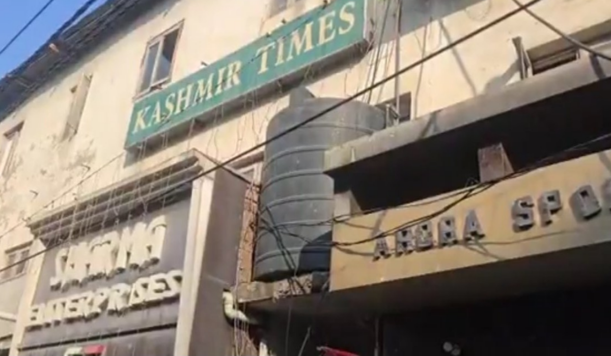Kashmir Times Raid