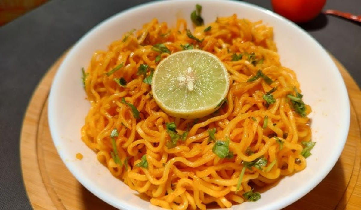 Lemon Garlic Maggi Recipe
