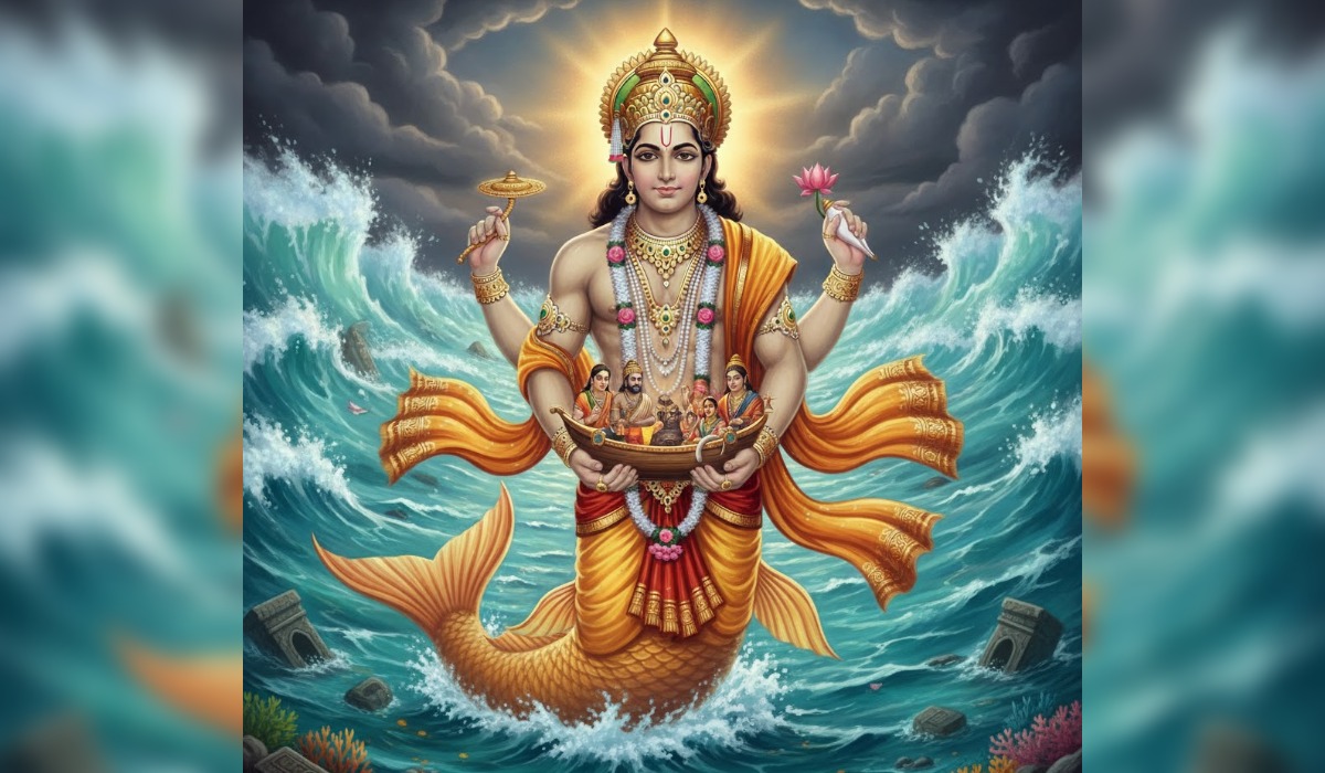 Matsya avatar of Lord Vishnu