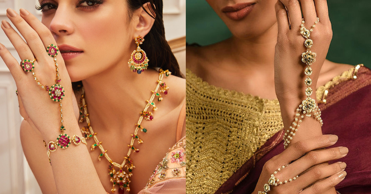 Latest Bridal Haath Phool Design( Source: Social Media)