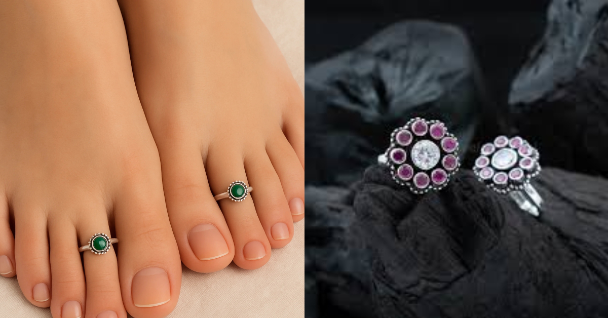 Silver Toe Ring Designs