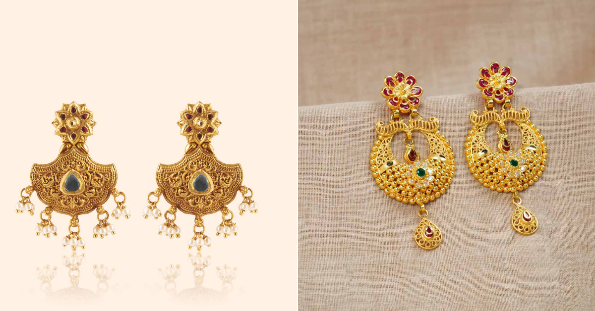 Gold Jhumka Design