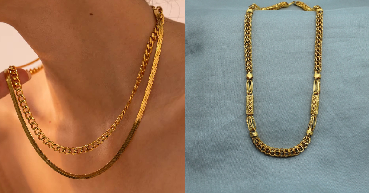 Gold Chain Design For Men( Source: Social Media)