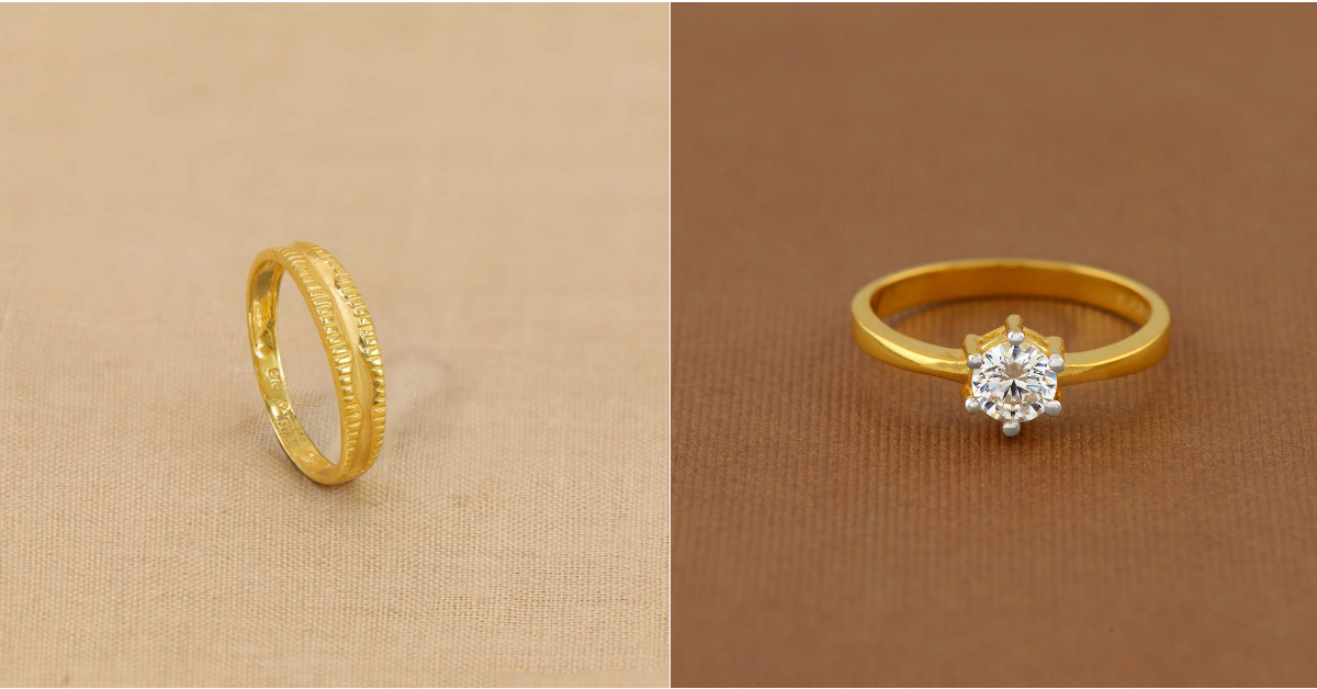Latest Bridal Gold Ring Design