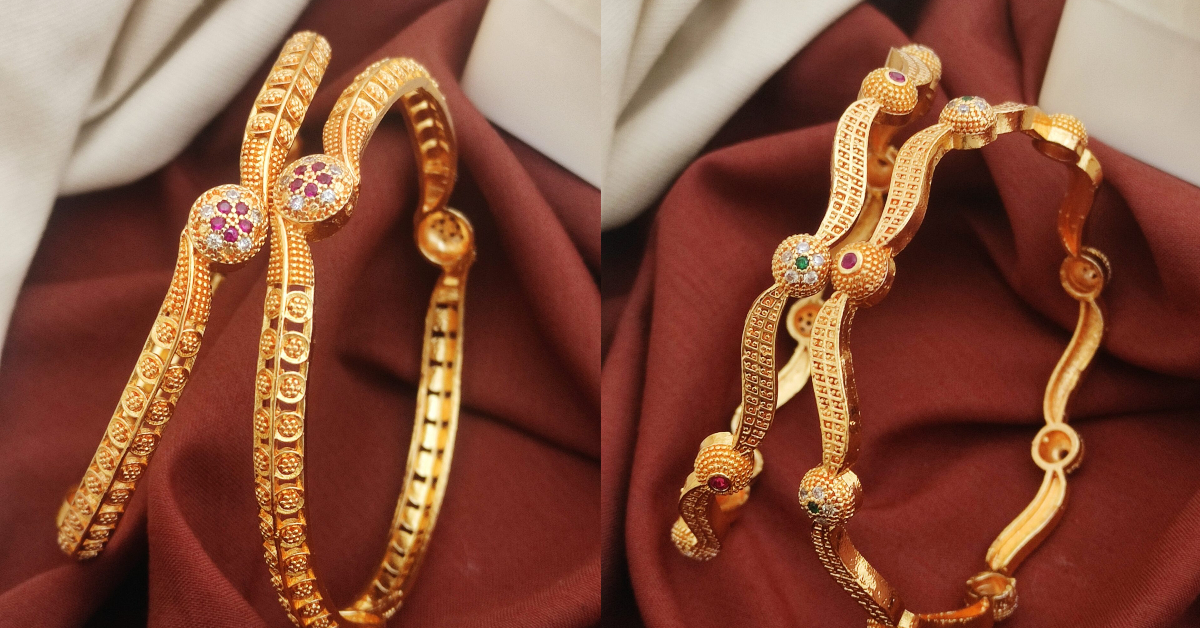 Daily Wear Gold Bangles Design( Source: Social Media)