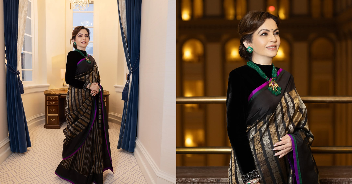 Nita Ambani Saree Collection( Source: Social Media)