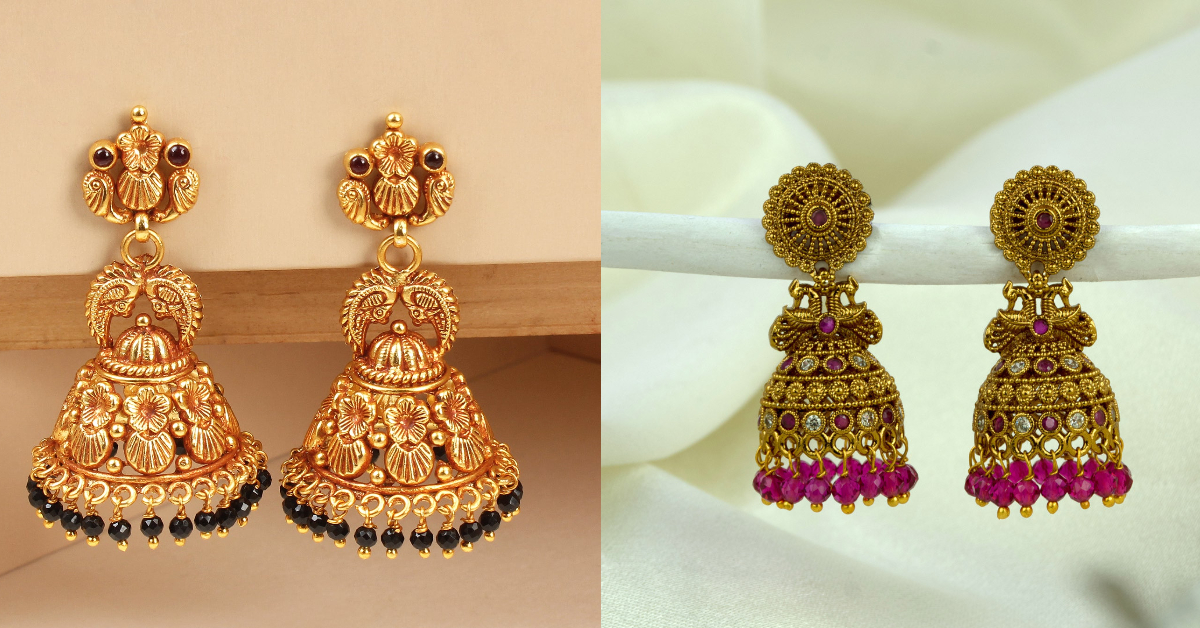 Bridal Gold Jhumka Design( Source: Social Media)