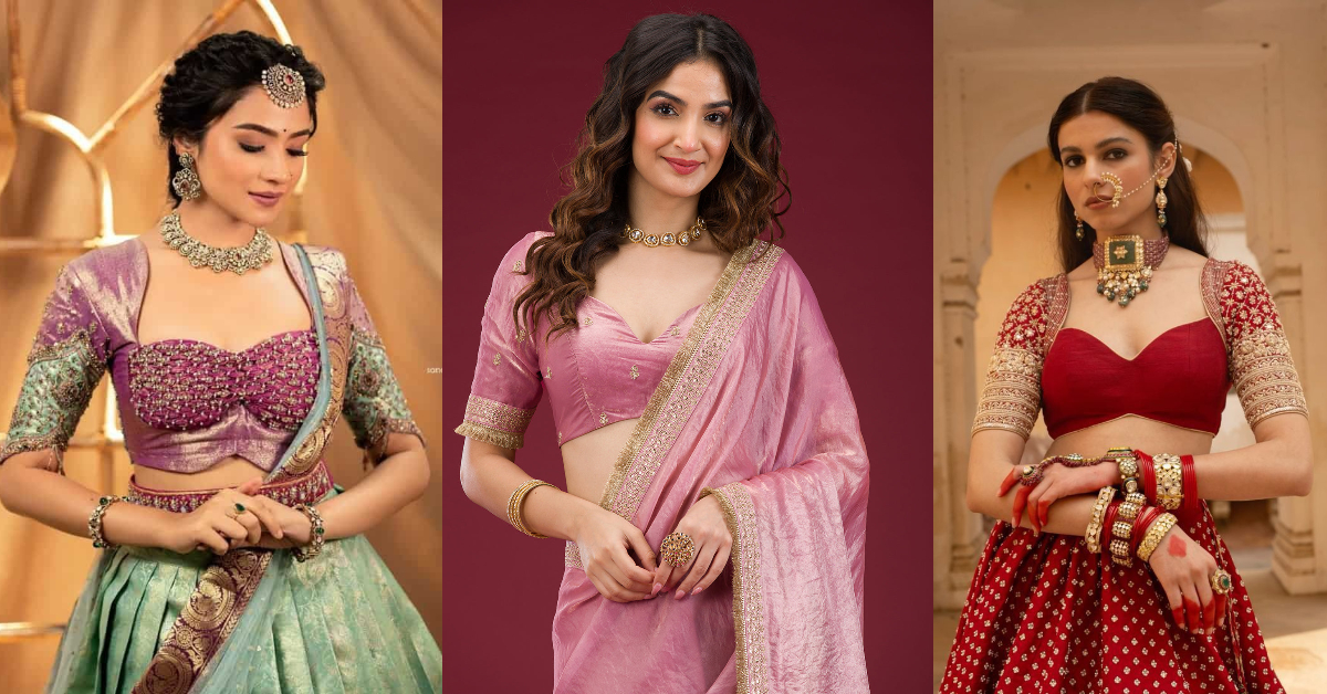 Bridal Blouse Design( Source: Social Media)