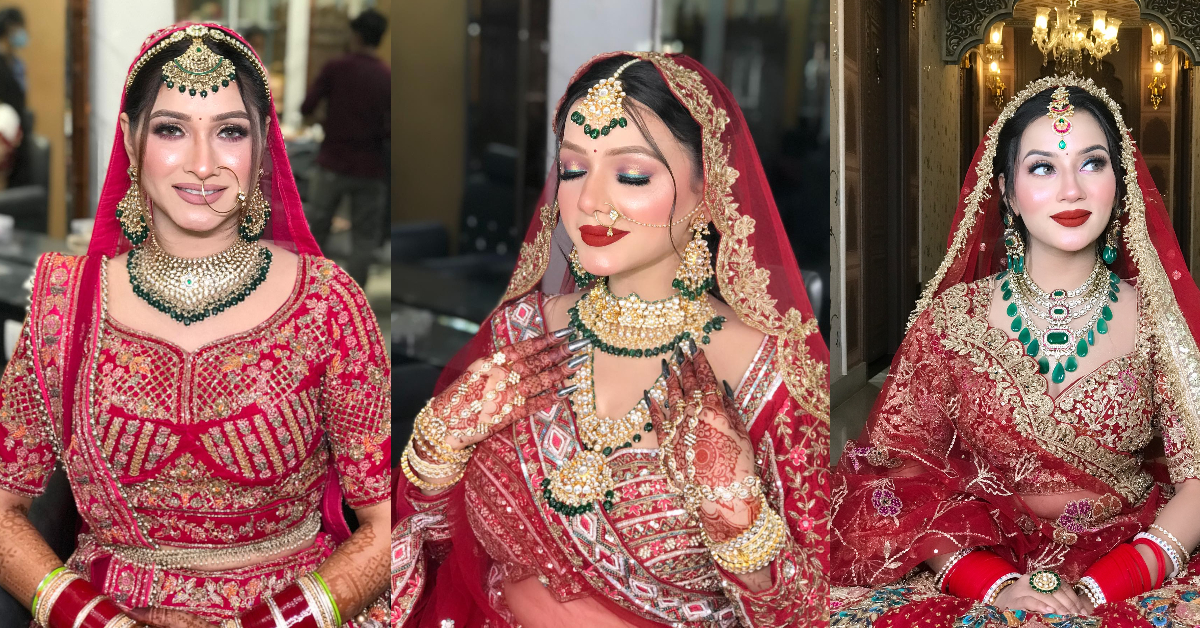 Green Jewellery Designs for Bride