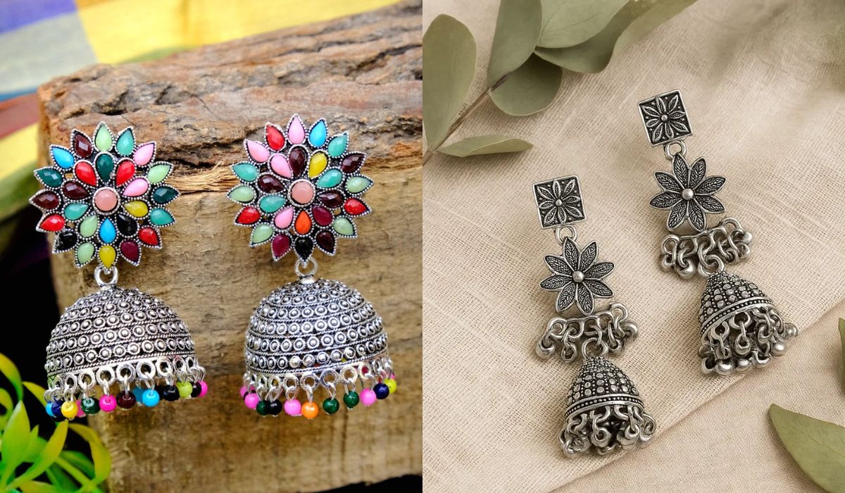 Trendy Silver Earrings Designs