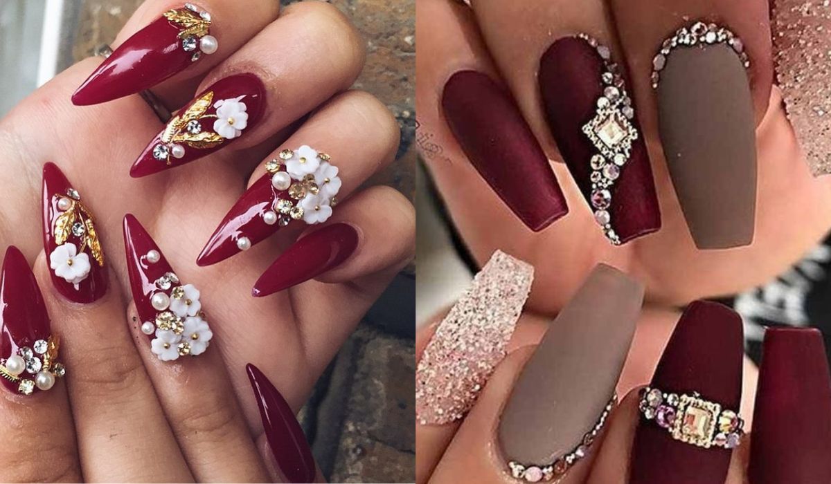 Latest Bridal Nail Art Designs