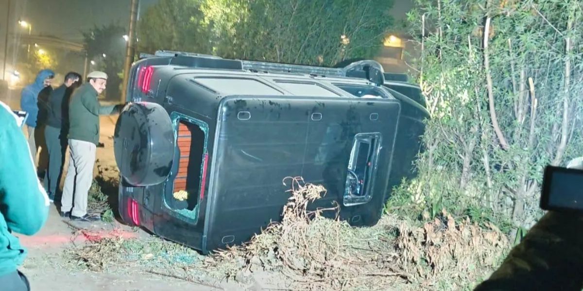 Delhi Mercedes Accident(CREDIT S-M)