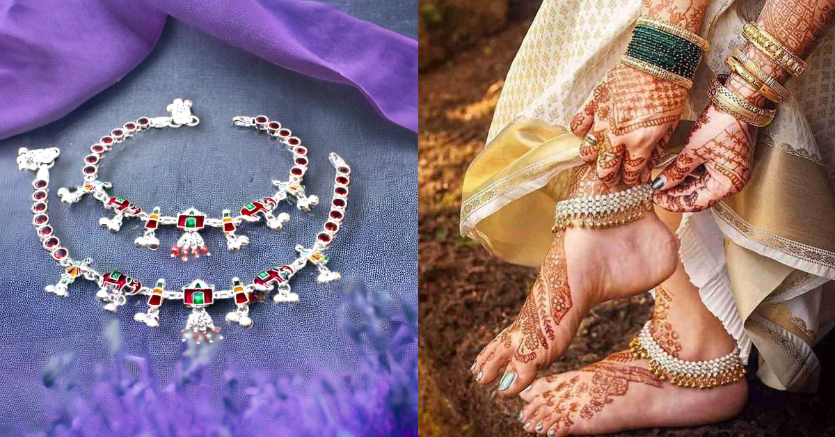 Silver Payal Designs For Bridal( Source: Social Media)