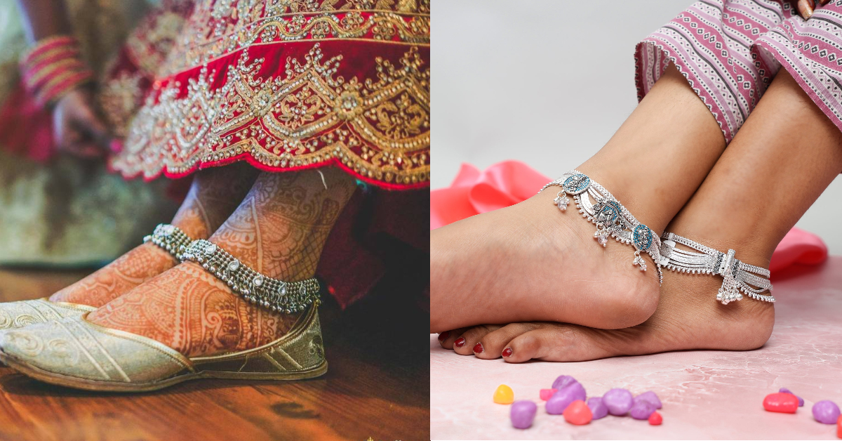 Silver Payal Designs For Bridal( Source: Social Media)