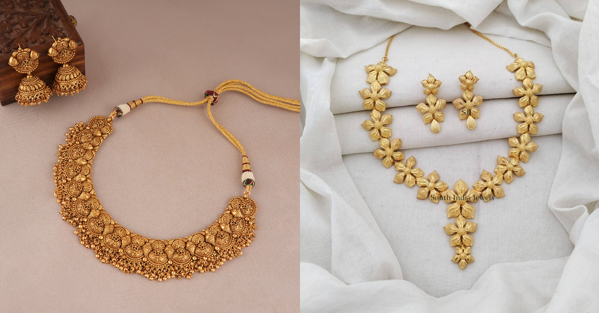 22 Carat Gold Necklace Designs 2025( Source: Social Media)