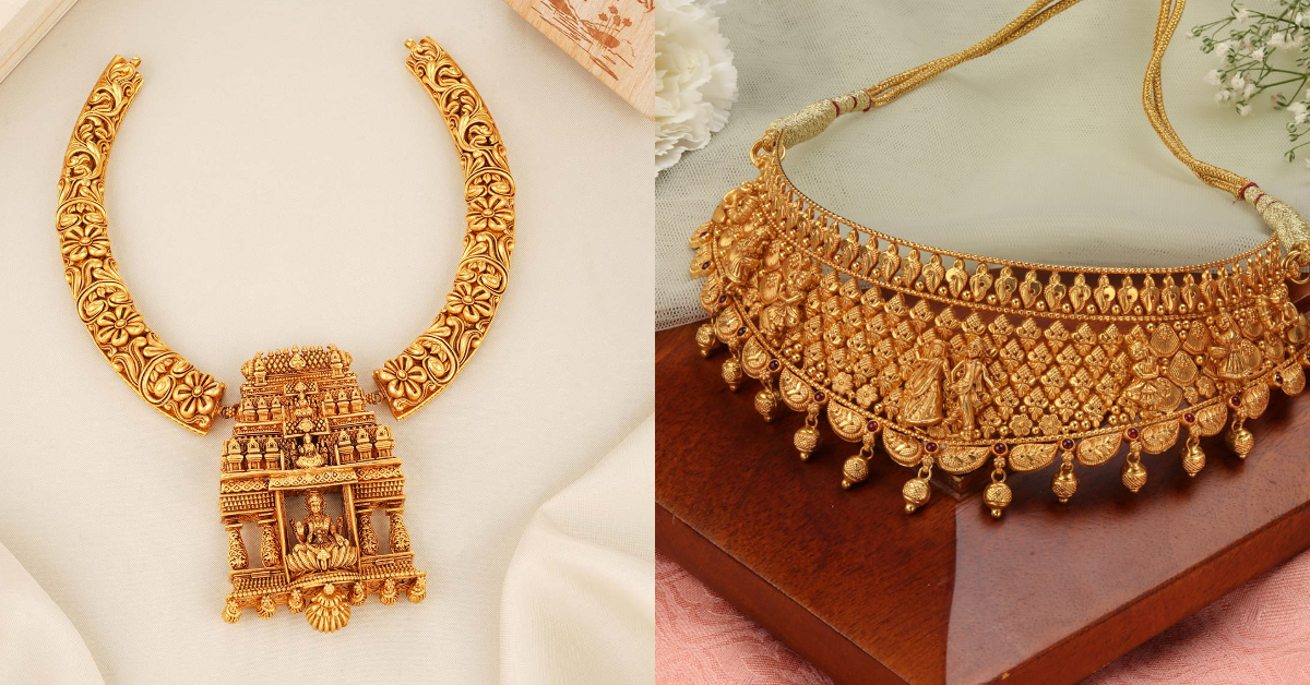 22 Carat Gold Necklace Designs 2025( Source: Social Media)