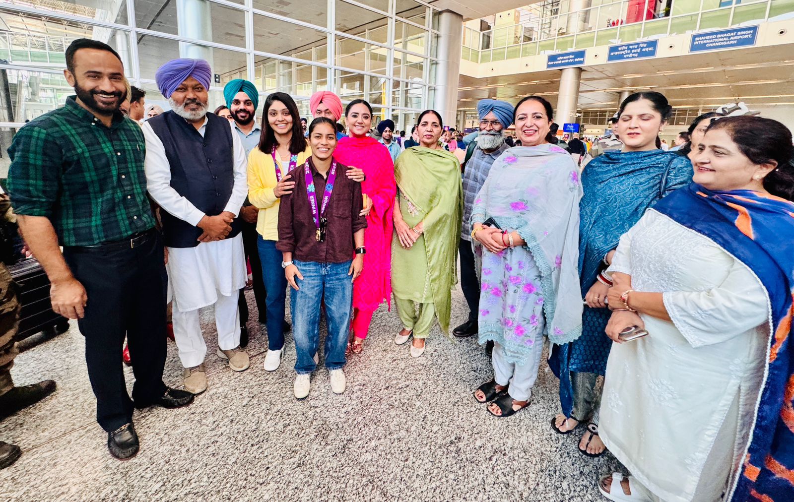 पंजाब सरकार ने किया शानदार स्वागत