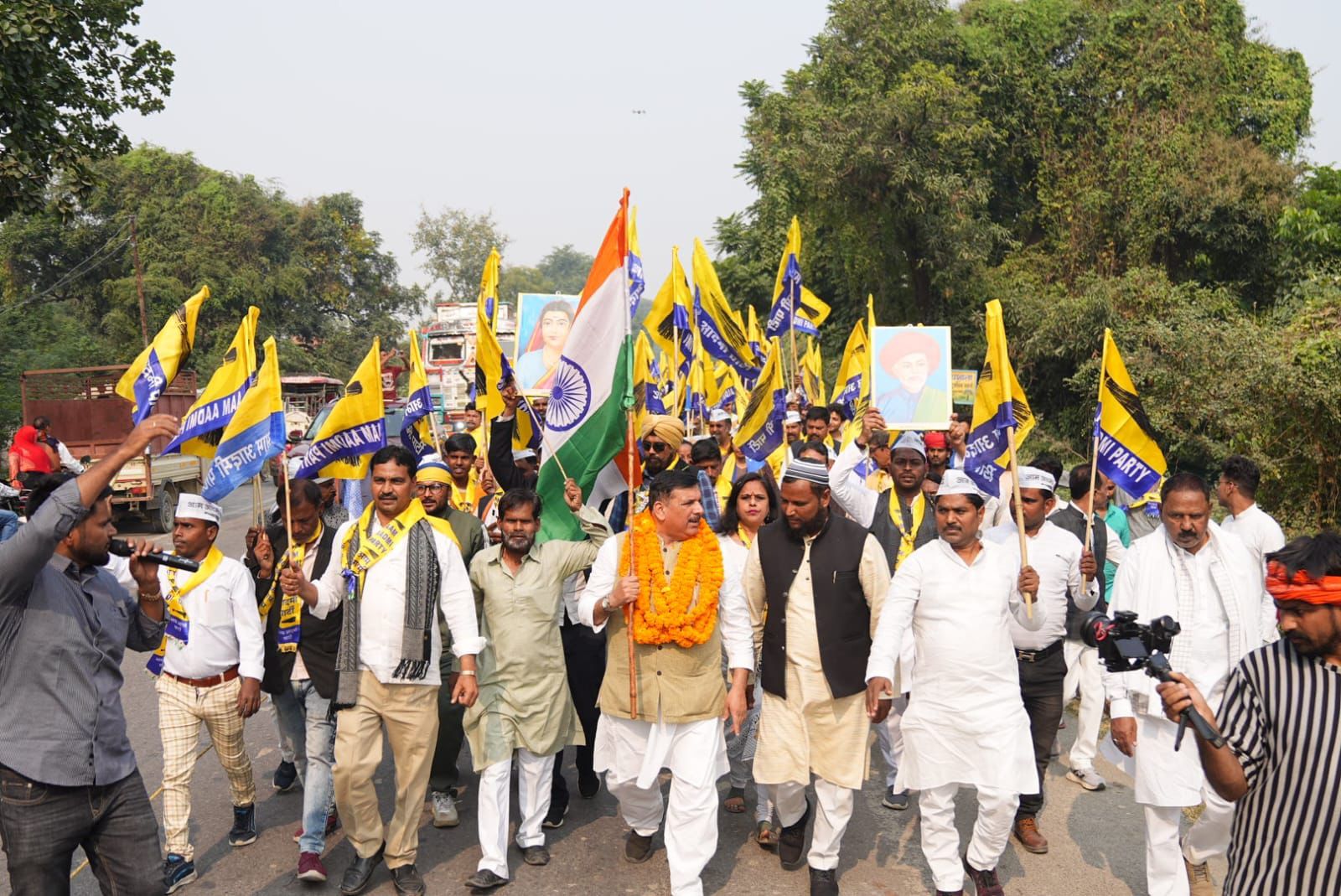 AAP Leader Sanjay Singh